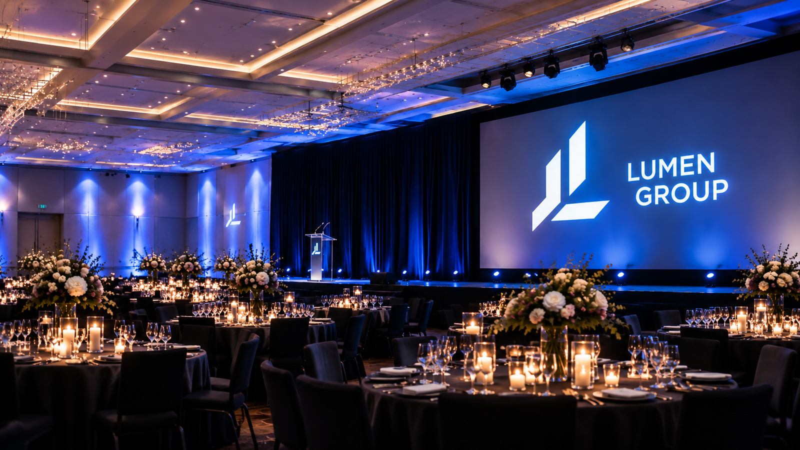 Corporate gala event